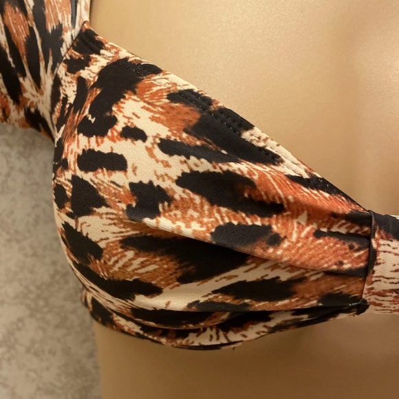 SHEIN Leopard Print Bikini - Brown and Black - Picture 5 of 16